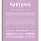 Frame Options | Lilac | White Frame, Matted