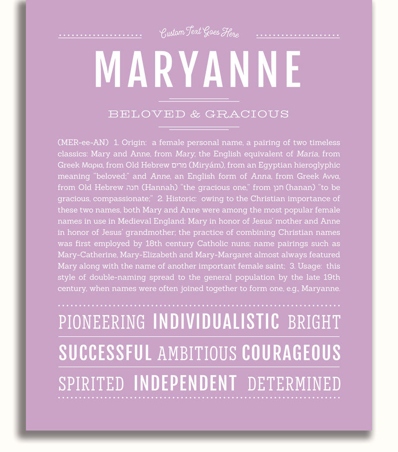 Frame Options | Lilac | White Frame, Matted