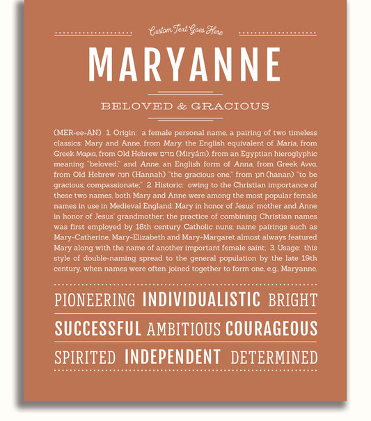 Frame Options | Terra Cotta | White Frame, Matted