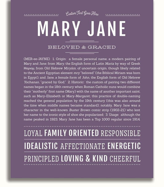 Frame Options | Deep Purple | No Frame