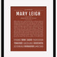 Maryleigh | Name Art Print