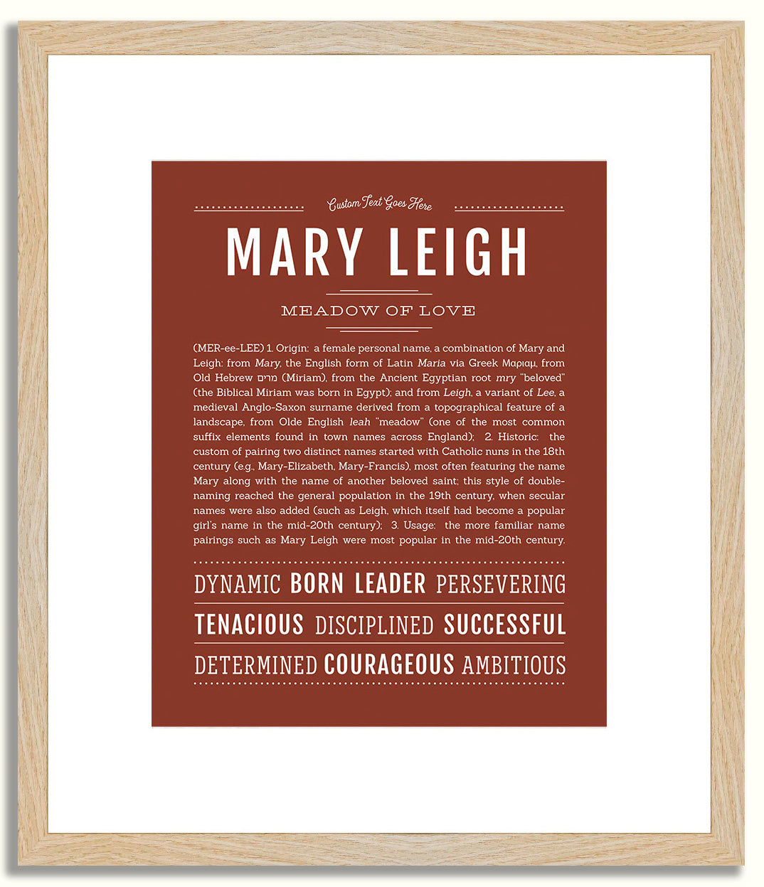 Maryleigh | Name Art Print