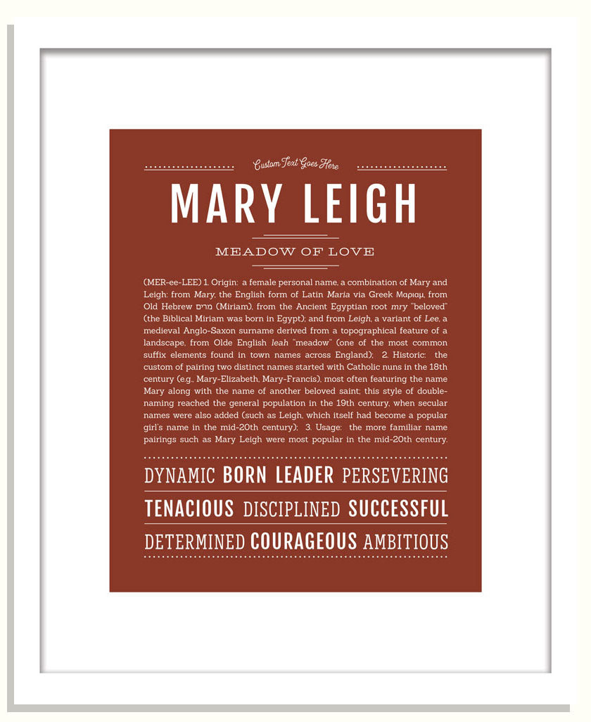 Maryleigh | Name Art Print