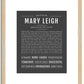 Maryleigh | Name Art Print