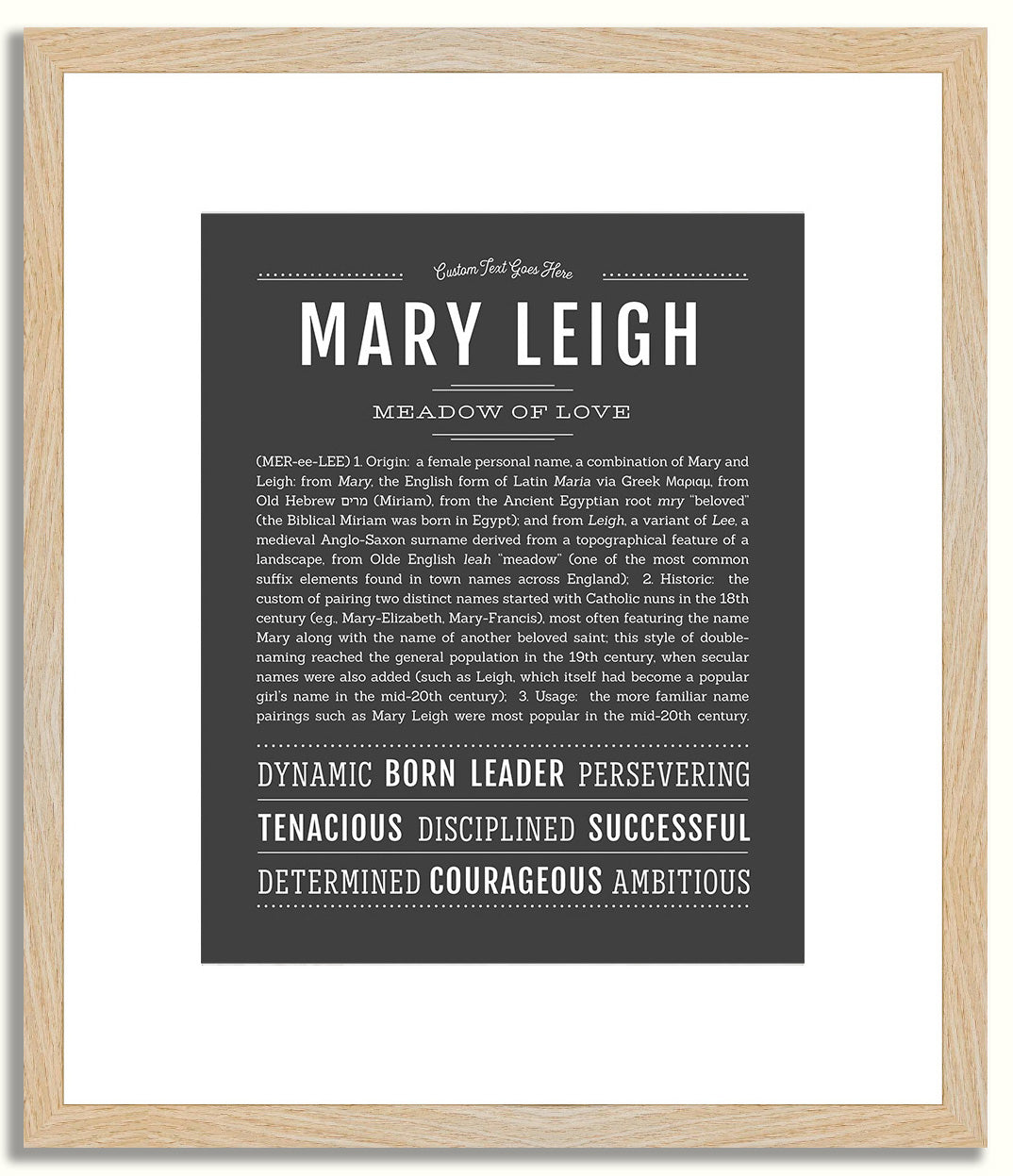Maryleigh | Name Art Print