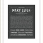 Maryleigh | Name Art Print