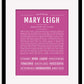 Maryleigh | Name Art Print