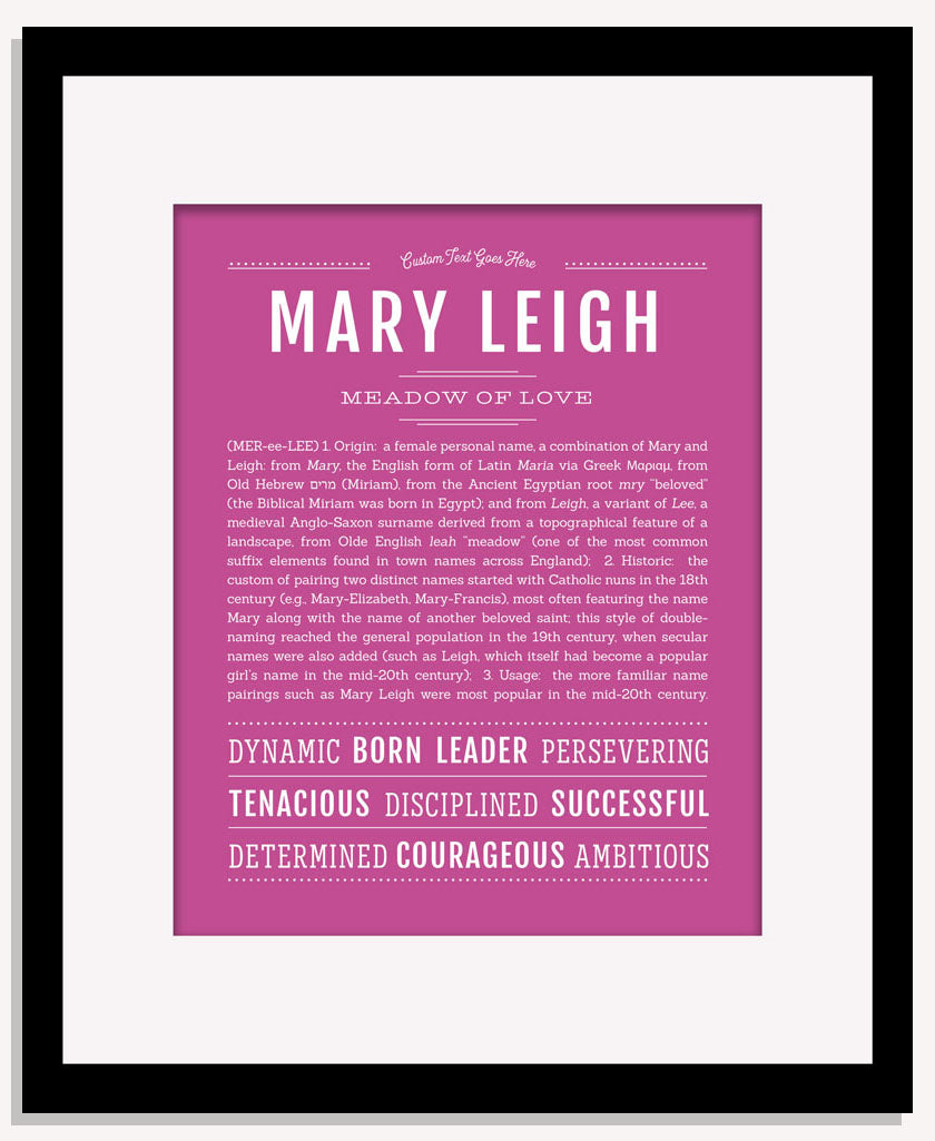 Maryleigh | Name Art Print