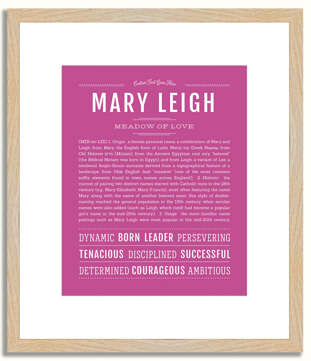 Maryleigh | Name Art Print