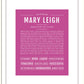 Maryleigh | Name Art Print