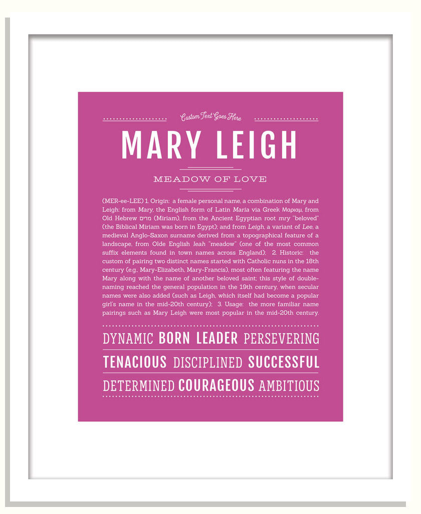 Maryleigh | Name Art Print