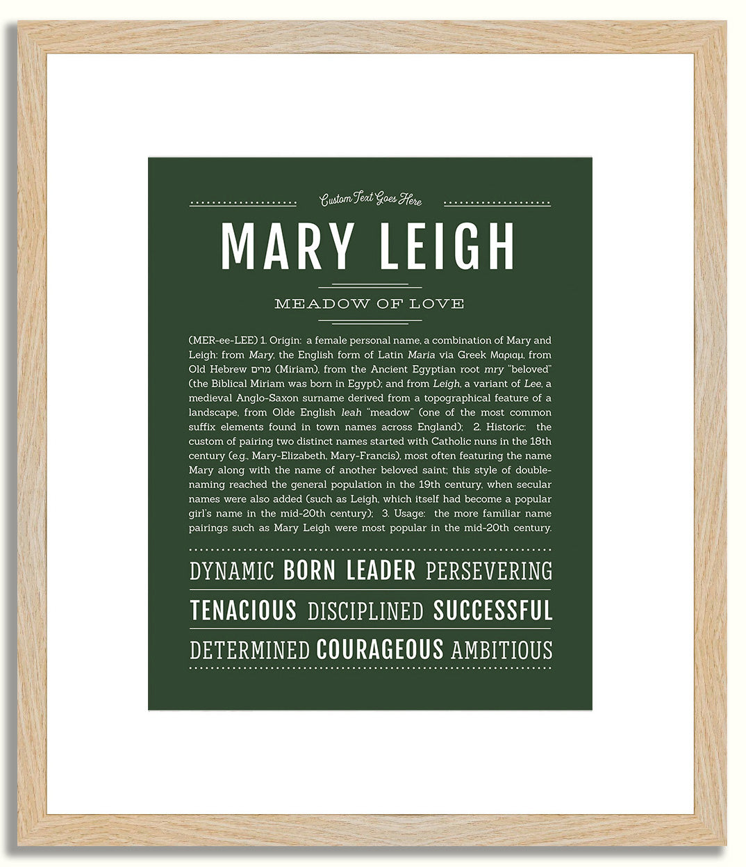Maryleigh | Name Art Print