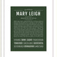 Maryleigh | Name Art Print