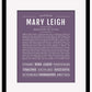 Maryleigh | Name Art Print