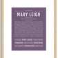 Maryleigh | Name Art Print