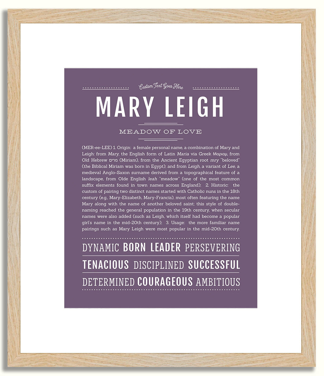 Maryleigh | Name Art Print