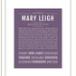 Maryleigh | Name Art Print