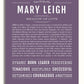 Frame Options | Deep Purple | White Frame, Matted