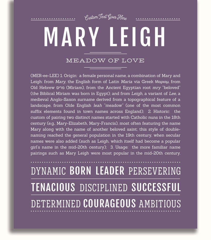 Frame Options | Deep Purple | White Frame, Matted