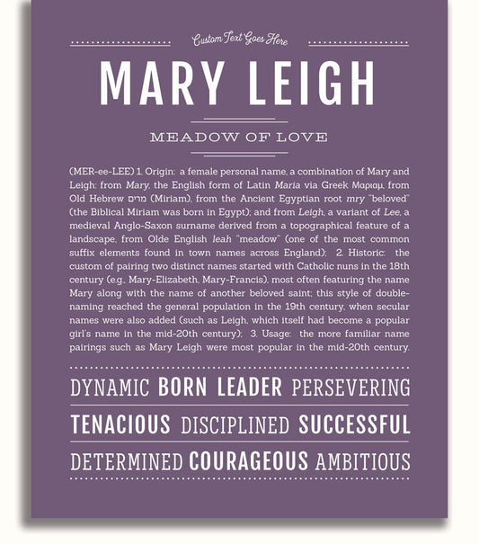 Frame Options | Deep Purple | White Frame, Matted