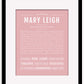 Maryleigh | Name Art Print