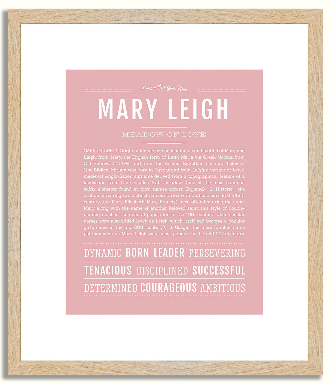 Maryleigh | Name Art Print