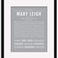 Maryleigh | Name Art Print