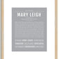 Maryleigh | Name Art Print