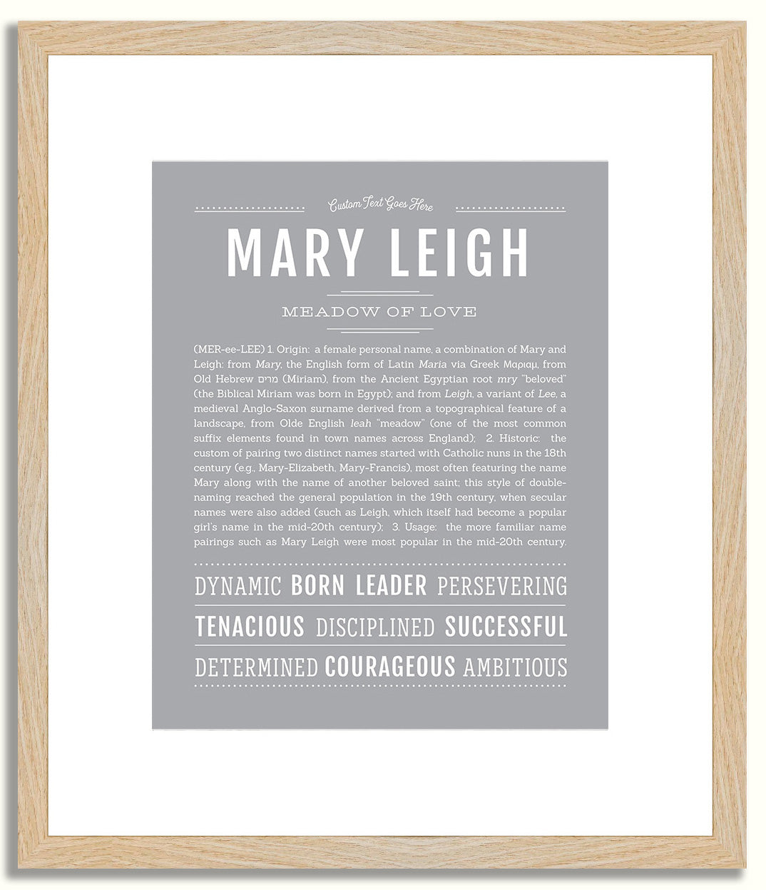 Maryleigh | Name Art Print