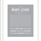 Maryleigh | Name Art Print