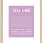 Maryleigh | Name Art Print