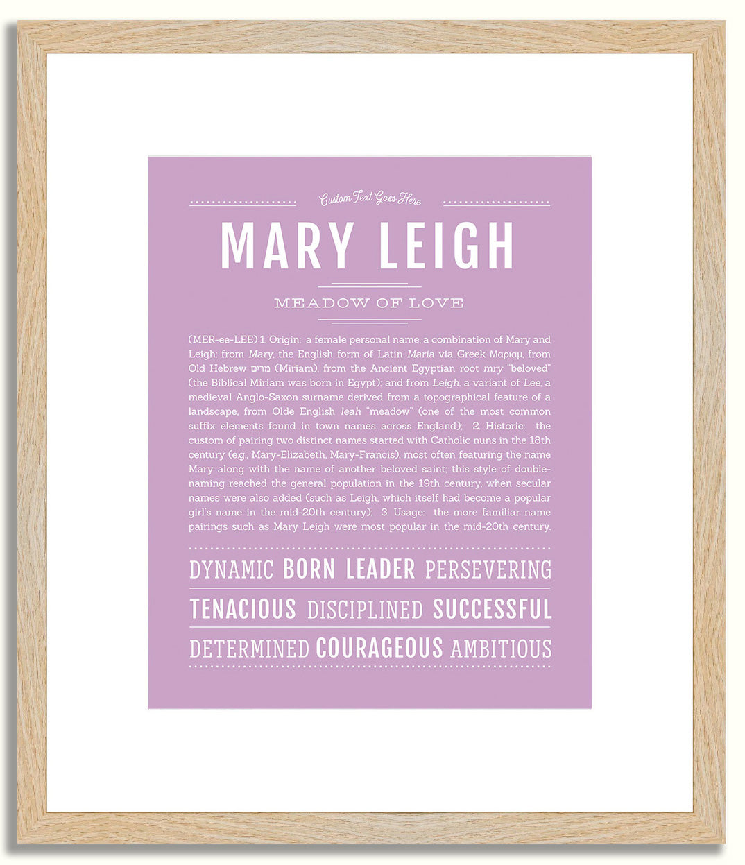 Maryleigh | Name Art Print