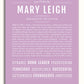 Frame Options | Lilac | White Frame, Matted