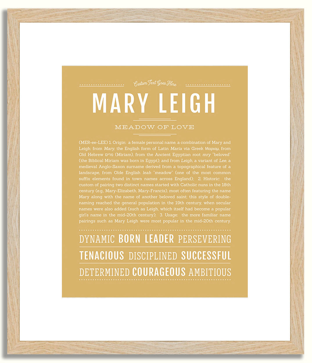 Maryleigh | Name Art Print