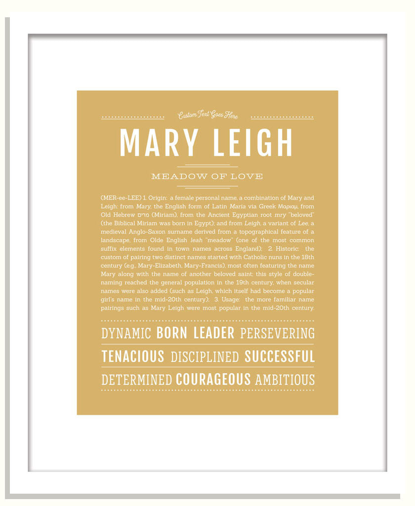 Maryleigh | Name Art Print