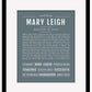 Maryleigh | Name Art Print