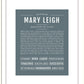 Maryleigh | Name Art Print
