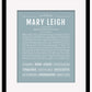 Maryleigh | Name Art Print