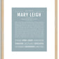 Maryleigh | Name Art Print