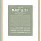 Maryleigh | Name Art Print