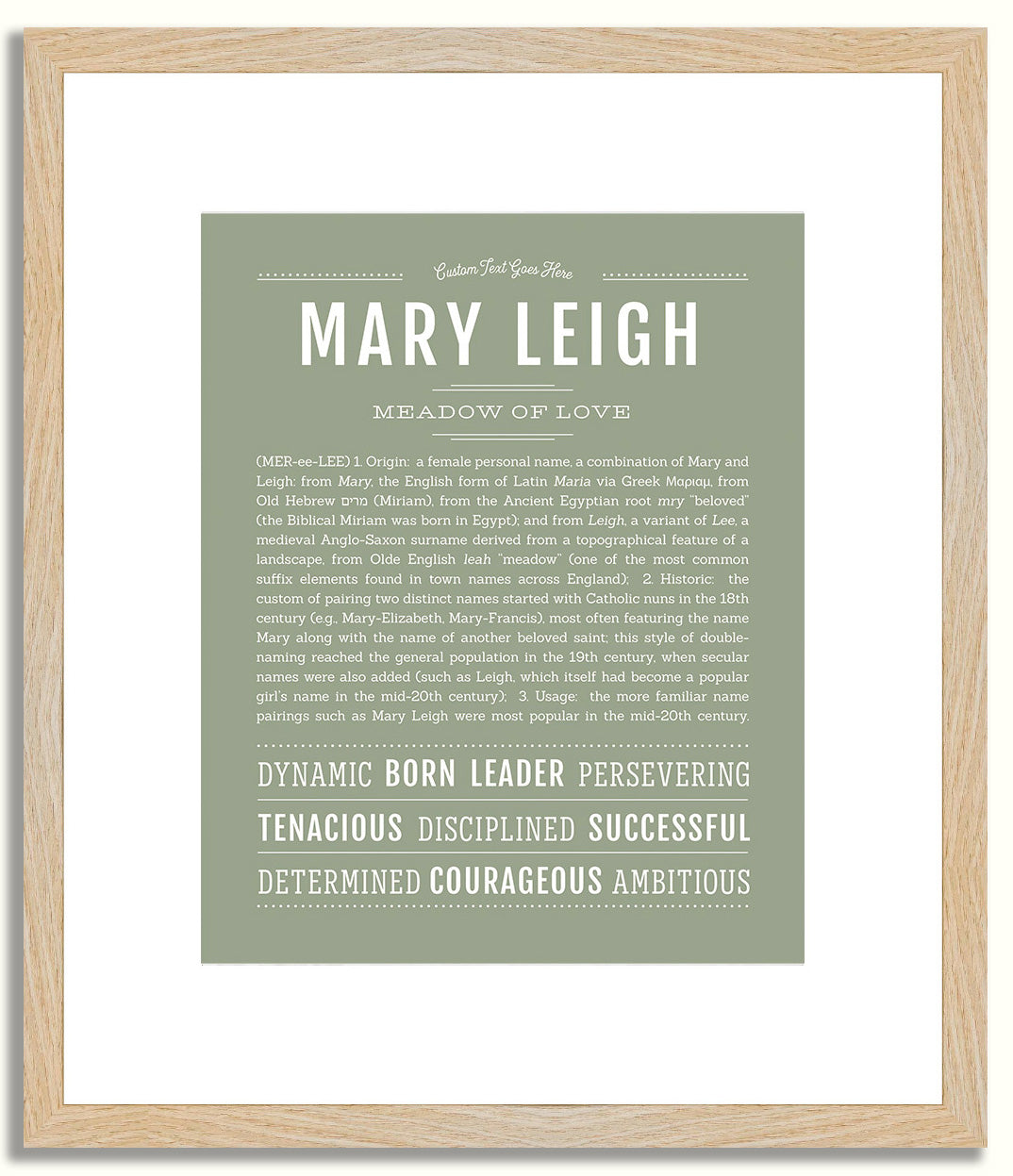 Maryleigh | Name Art Print