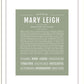 Maryleigh | Name Art Print