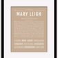 Maryleigh | Name Art Print