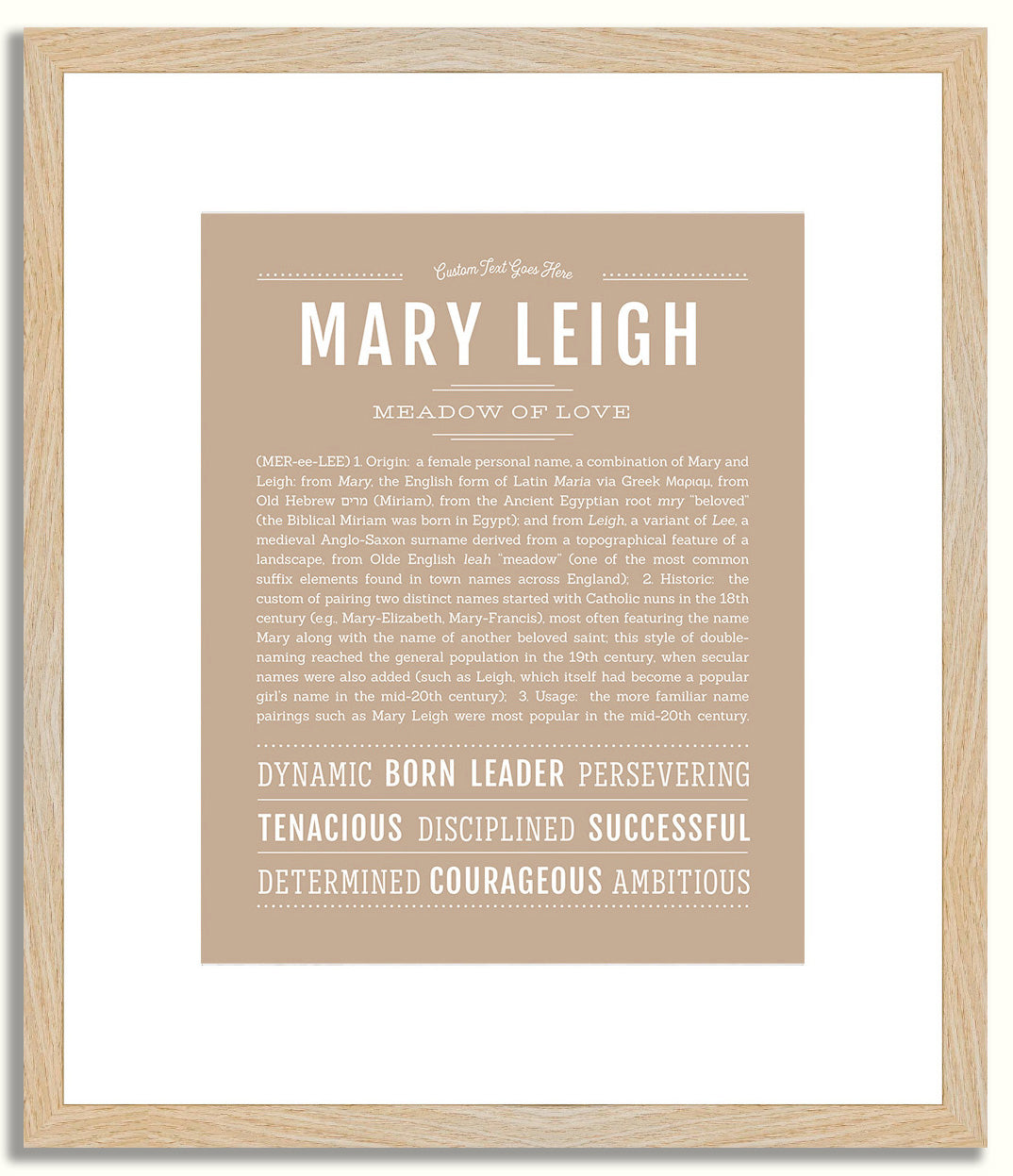 Maryleigh | Name Art Print