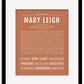 Maryleigh | Name Art Print