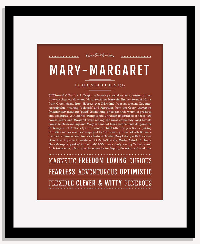 Marymargaret | Name Art Print