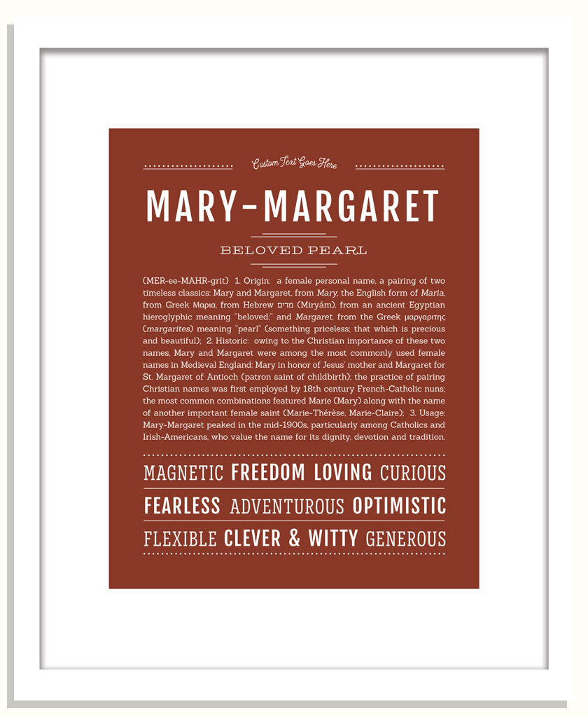 Marymargaret | Name Art Print