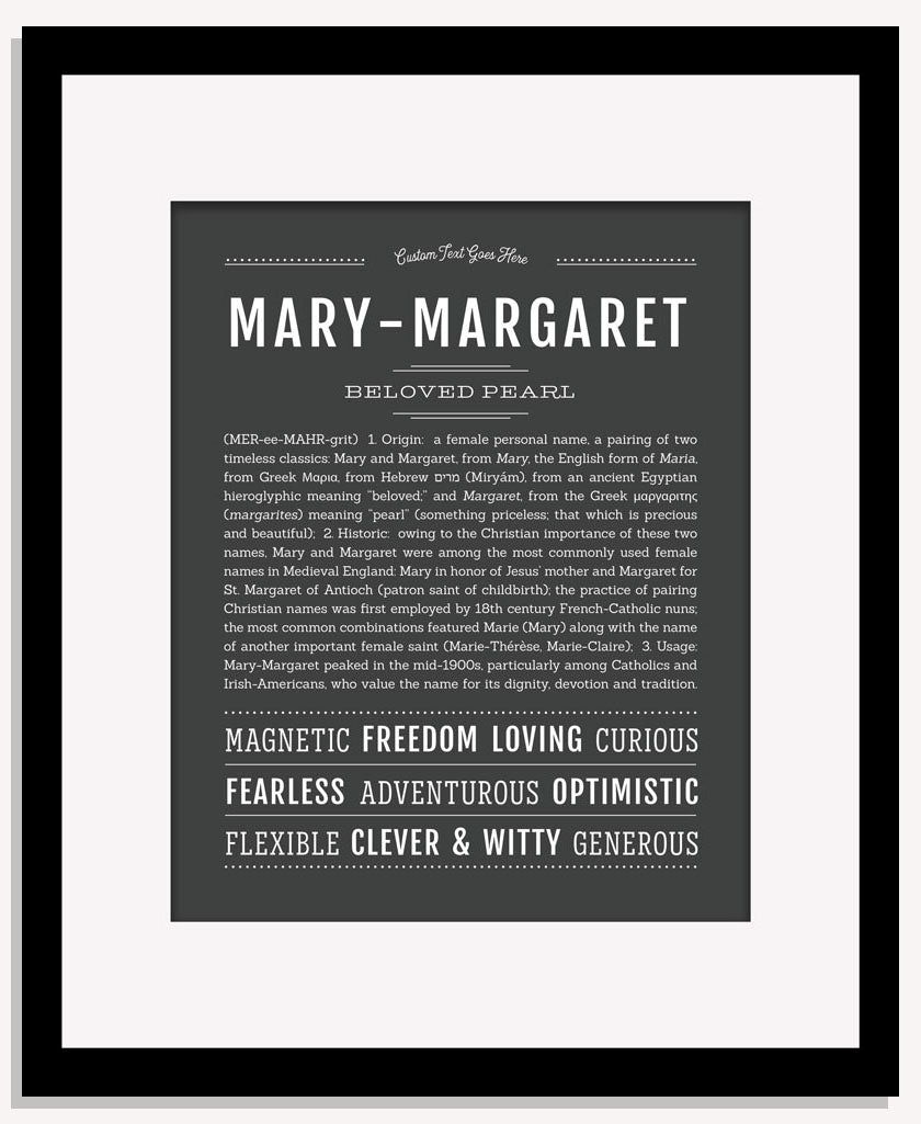 Marymargaret | Name Art Print