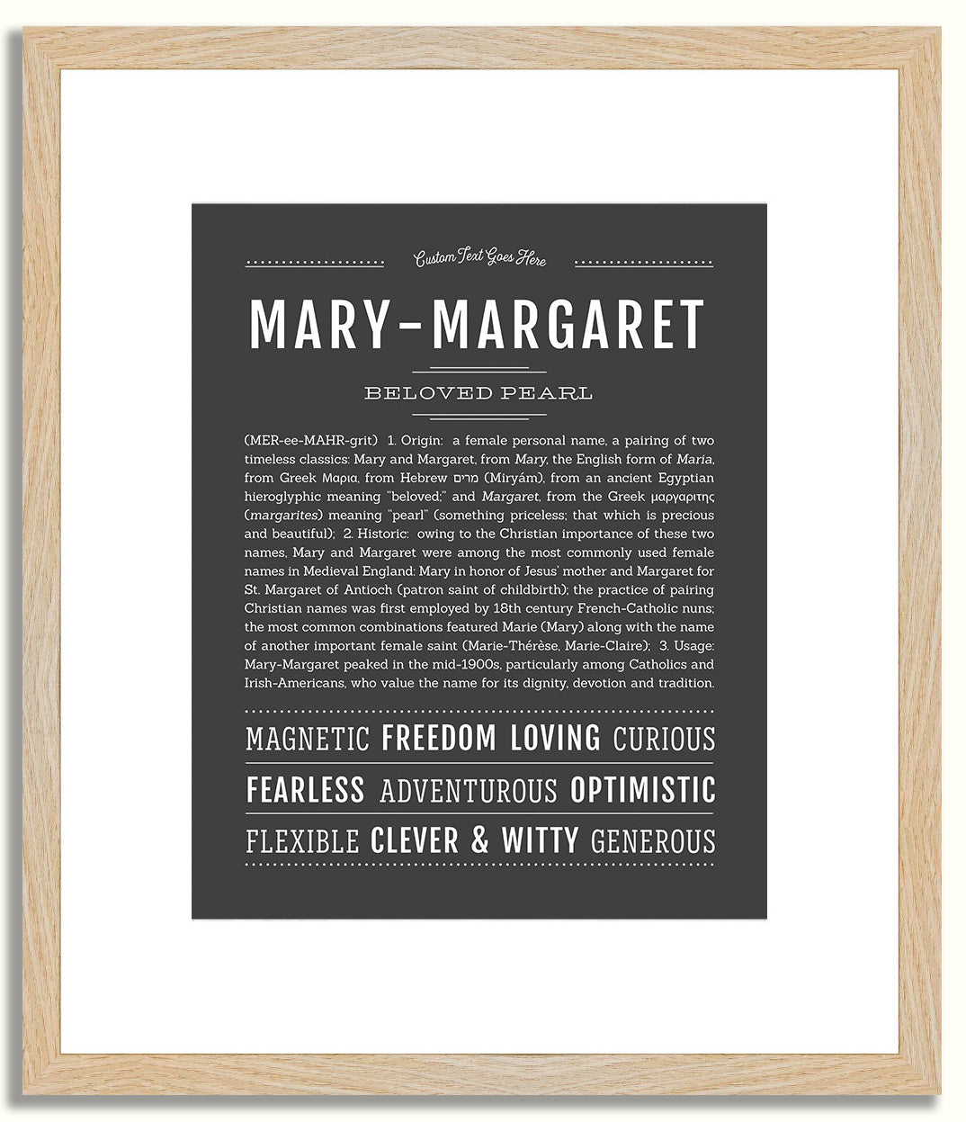Marymargaret | Name Art Print