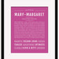 Marymargaret | Name Art Print